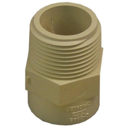 Genova Genova Products 50410 1 in. CPVC Male Iron Pipe Adapter 364190